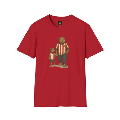 Sunderland Tee for Dads and Sons – Father & Son Bears T-Shirt - On The Terrace