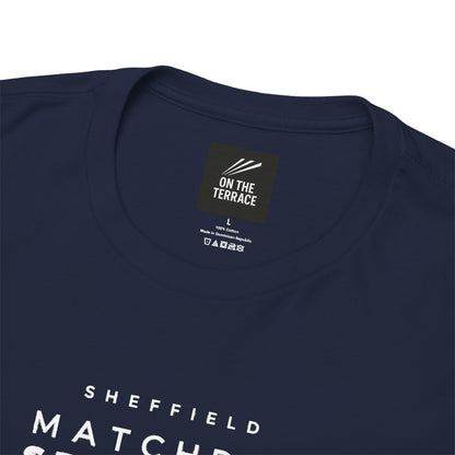 Sheffield Wednesday Matchday Standard S6 terrace t-shirt in navy - On The Terrace casual wear