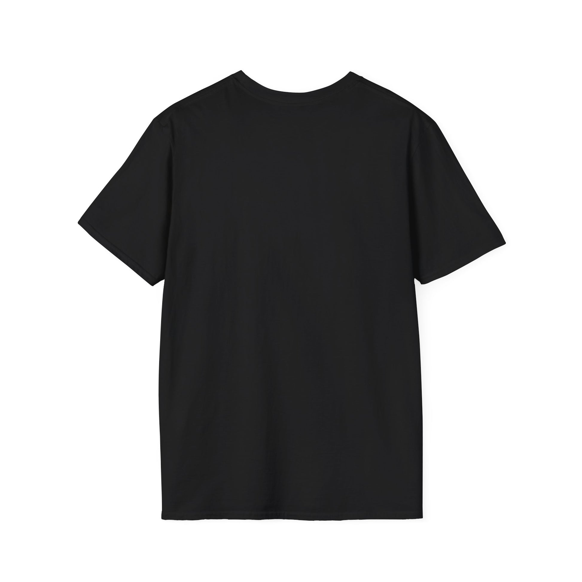 Leeds United Black t-shirt on a white background