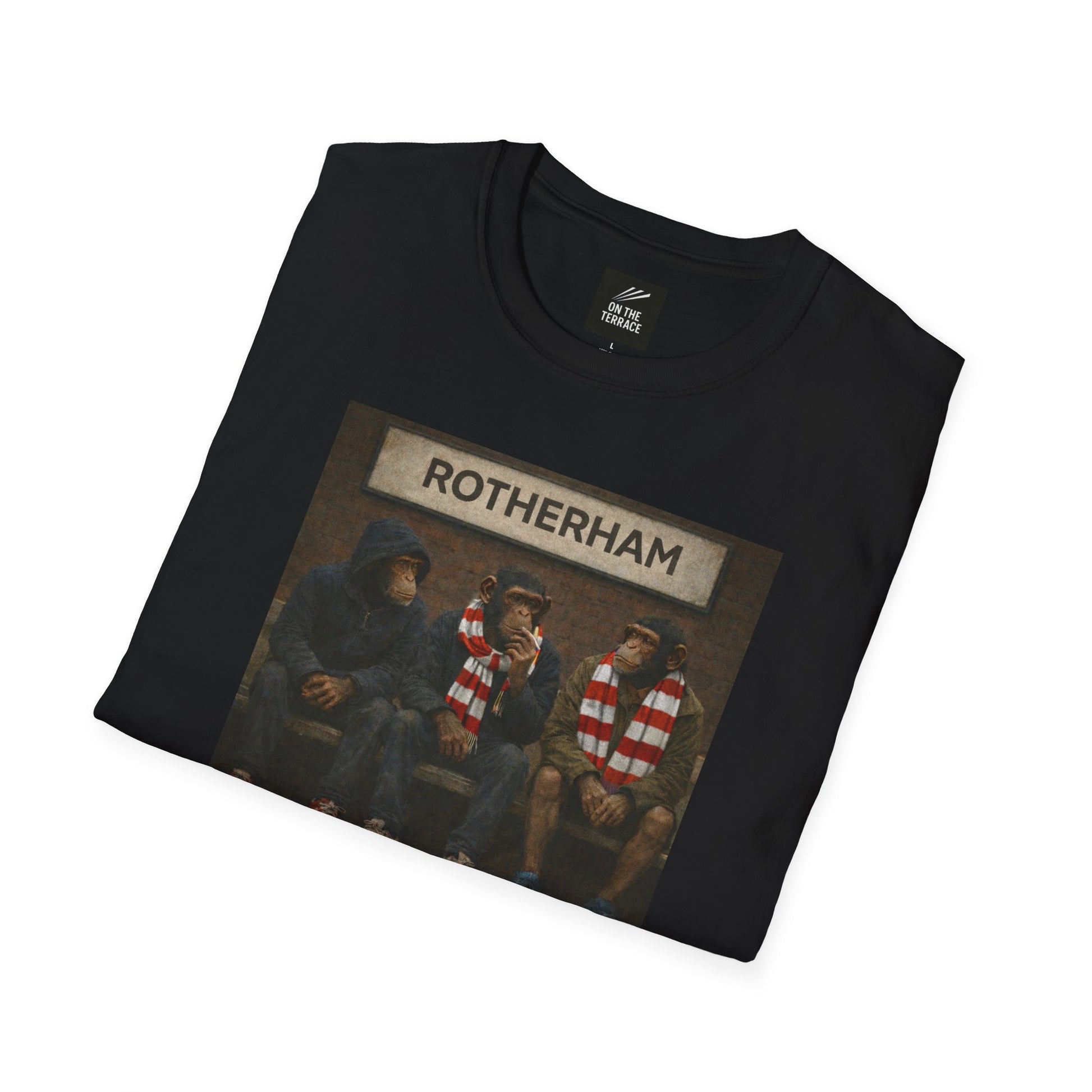 Rotherham Fans T‑Shirt — Vintage Football Supporters Design - On The Terrace