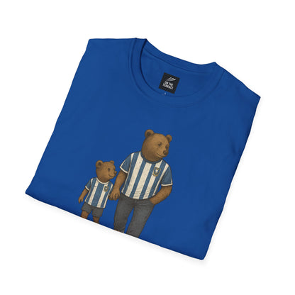 Sheff Wednesday Dad and Lad T-Shirt - SWFC Tee for Fans - On The Terrace
