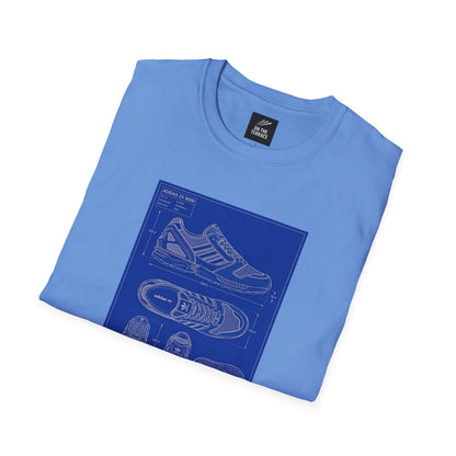 Adidas ZX 8000 Technical Blueprint T-Shirt | On The Terrace Exclusive - On The Terrace