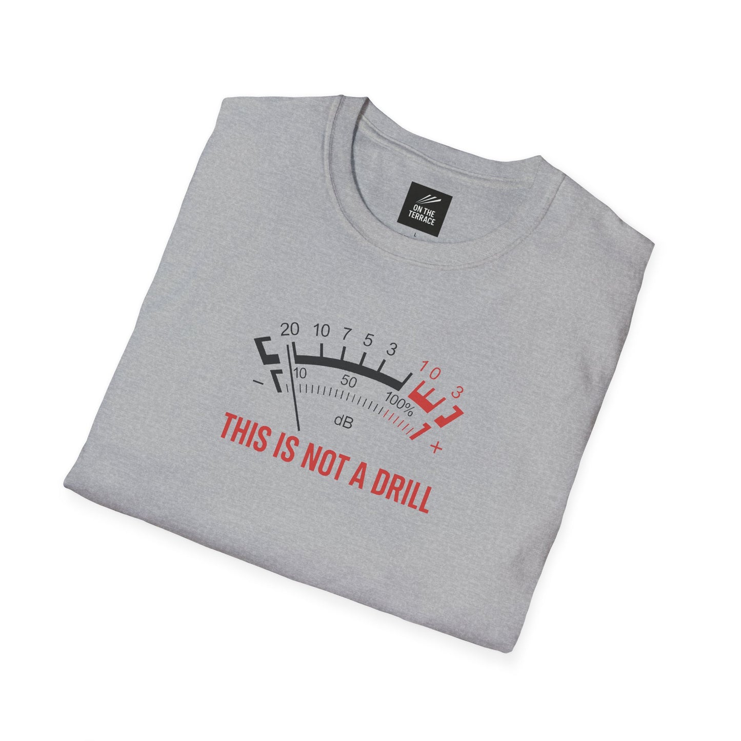 Oasis 'This is not a drill' gray tee