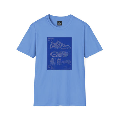 Adidas ZX 8000 Technical Blueprint T-Shirt | On The Terrace Exclusive - On The Terrace