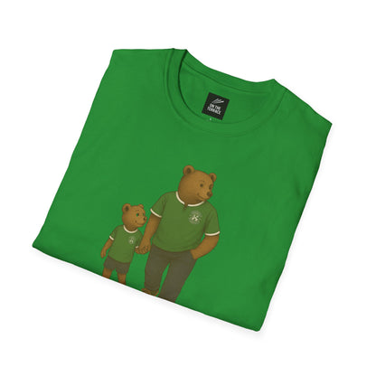 Hibernian T-Shirt for Father and Son - Perfect Hibs Tee for Family Bonding - On The Terrace