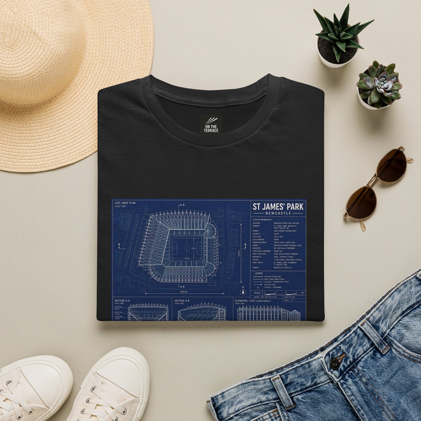 Newcastle fans t-shirt