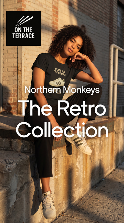 Black "Built For The Court" Retro Sneaker Graphic T-Shirt - Streetwear Tee