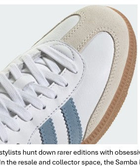 Inside page of Adidas Originals Unboxed Vol.1 featuring a classic Adidas icon