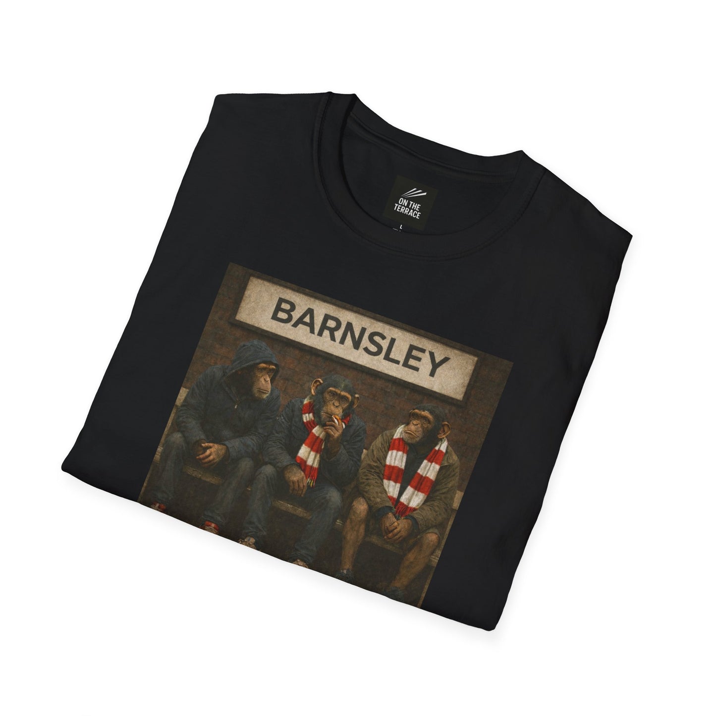 Barnsley Fans T‑Shirt — Vintage Football Supporters Tee - On The Terrace