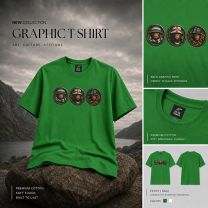 Northern Ireland T-Shirt | On The Terrace Exclusive Green Design - On The Terrace