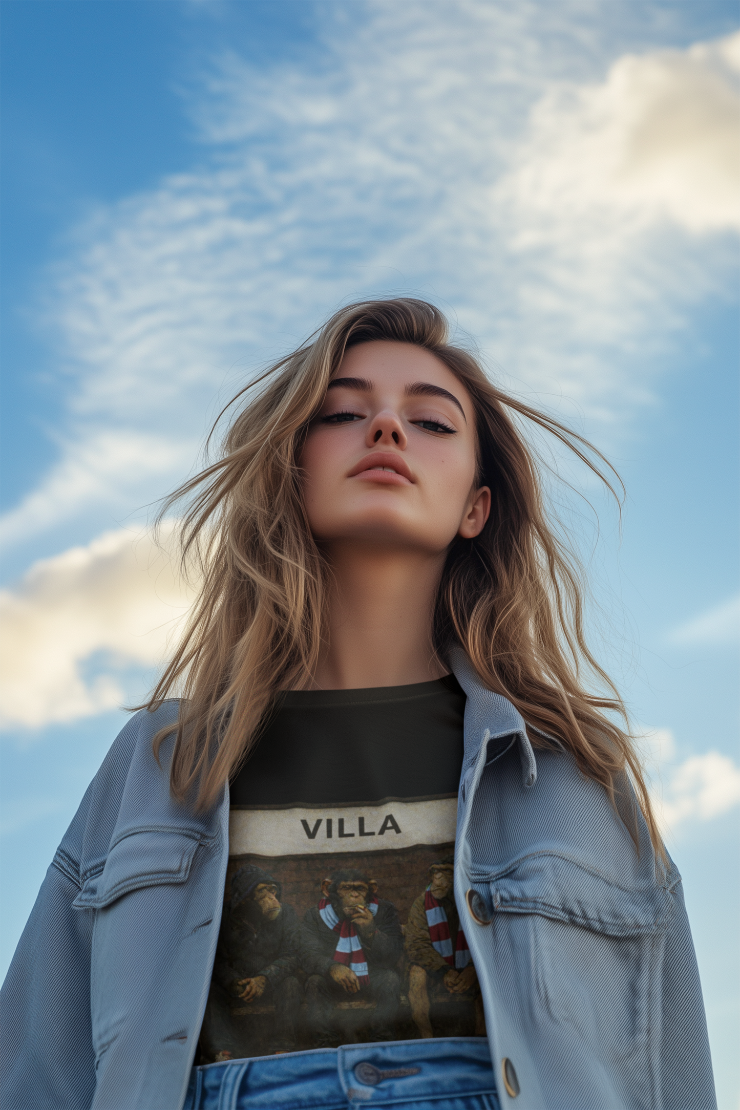 Retro Aston Villa "VILLA" Station Tee | On The Terrace Exclusive - On The Terrace
