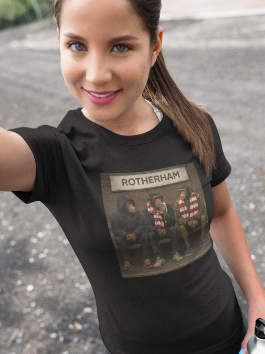 Rotherham Fans T‑Shirt — Vintage Football Supporters Design - On The Terrace