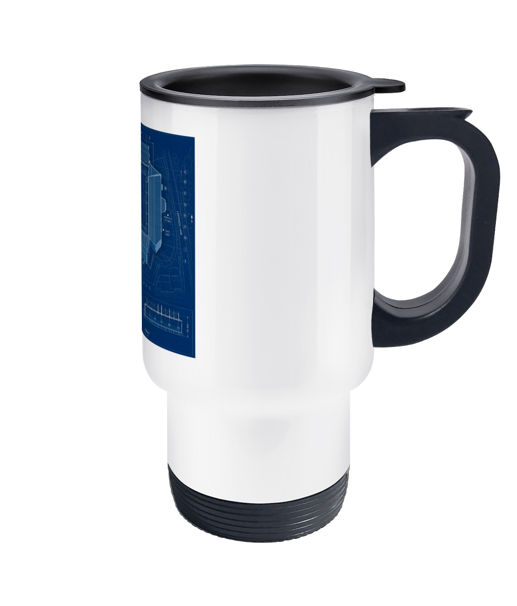 Hillsborough Blueprint Travel Mug 
