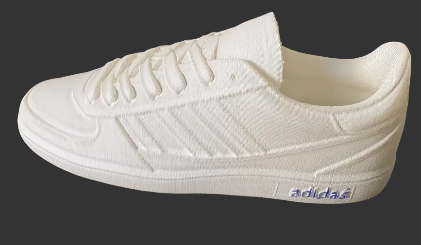 Unpainted approx 5 inch model of adidas Handball Spezial WM