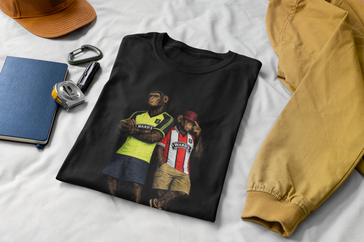 Retro Sheffield United Supporter T-Shirt | SUFC Fan Tee – On The Terrace - On The Terrace