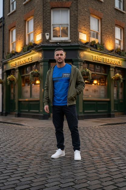 Casuals On The Terrace Heavy Cotton T-Shirt