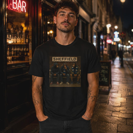heffield Wednesday Northern Monkeys Terrace Tee | SWFC Casual Fan T-Shirt – On The Terrace - On The Terrace