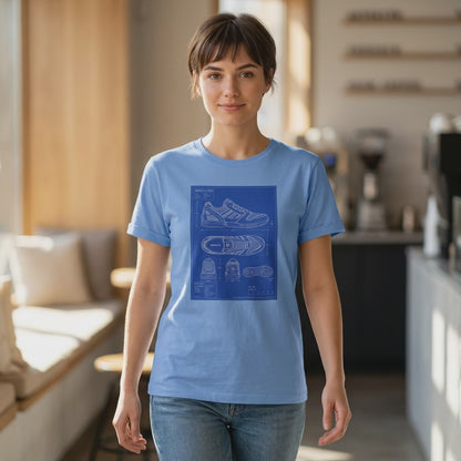 Adidas ZX 8000 Technical Blueprint T-Shirt | On The Terrace Exclusive
