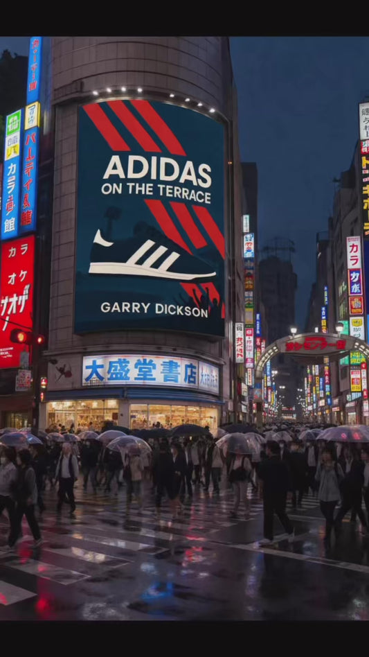 Adidas on the Terrace