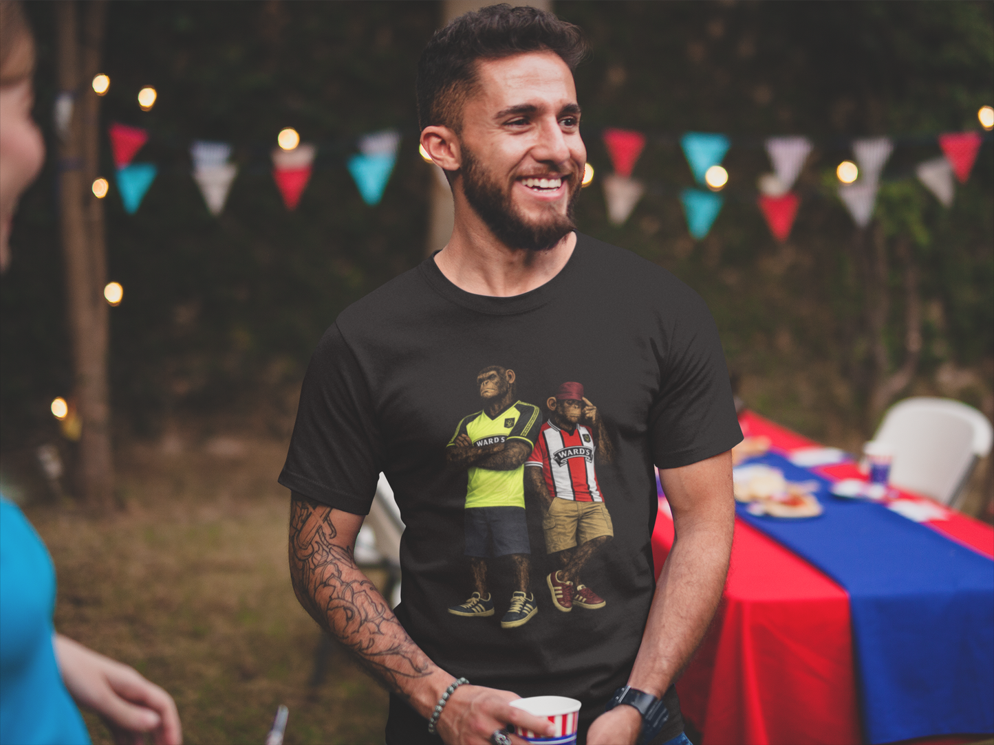 Retro Sheffield United Supporter T-Shirt | SUFC Fan Tee – On The Terrace - On The Terrace