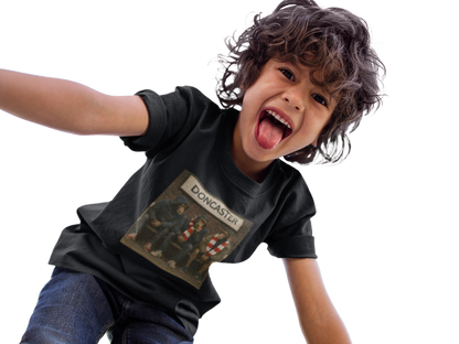 Doncaster Football Fans Kids Tee – Vintage Stadium Illustration